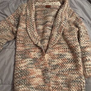 POL Women's Multicolor Knit Cardigan